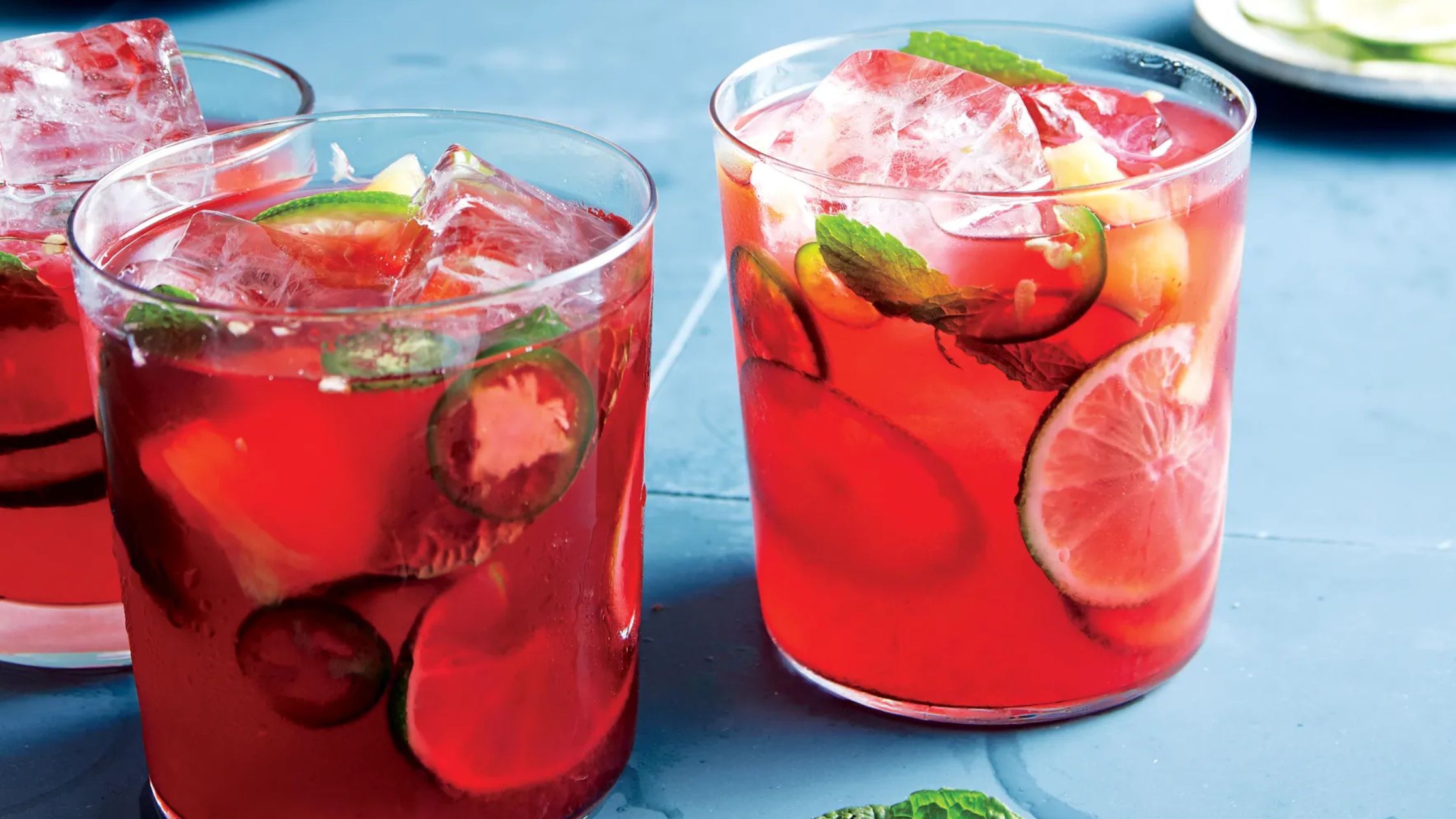 Tropical Hibiscus Iced tea
